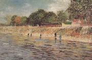 Vincent Van Gogh The Banks of the Seine (nn04) oil painting picture wholesale